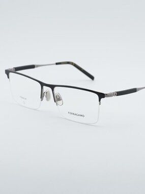 Salvatore Ferragamo SF2586 081 Eyeglasses Grey 55mm Rectangle Frame
